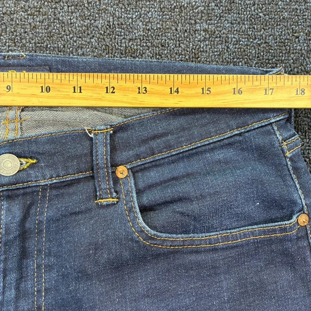 Polo Ralph Lauren Sullivan Slim Jeans Mens 34x34 Dark Wash Indigo Denim Stretch